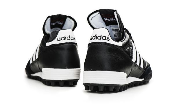 Adidas Mundial Team TF Leather Turf football boots black 019228