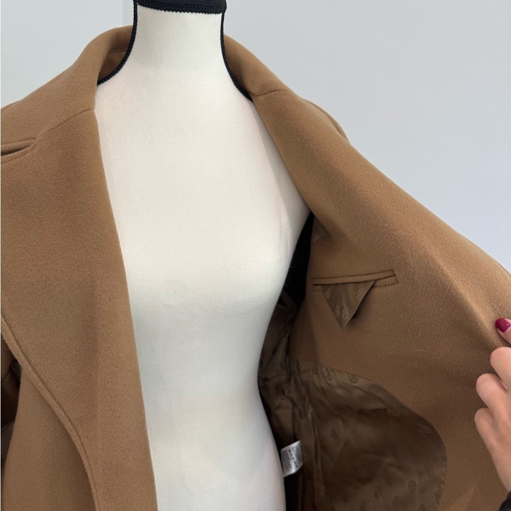 Banana Republic Camel Belted Long Coat