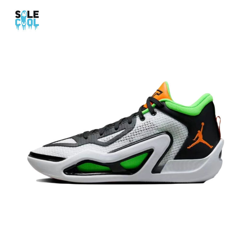 Air Jordan Tatum 1 White Orange Green Home Team Jason Tatum DZ3324-108