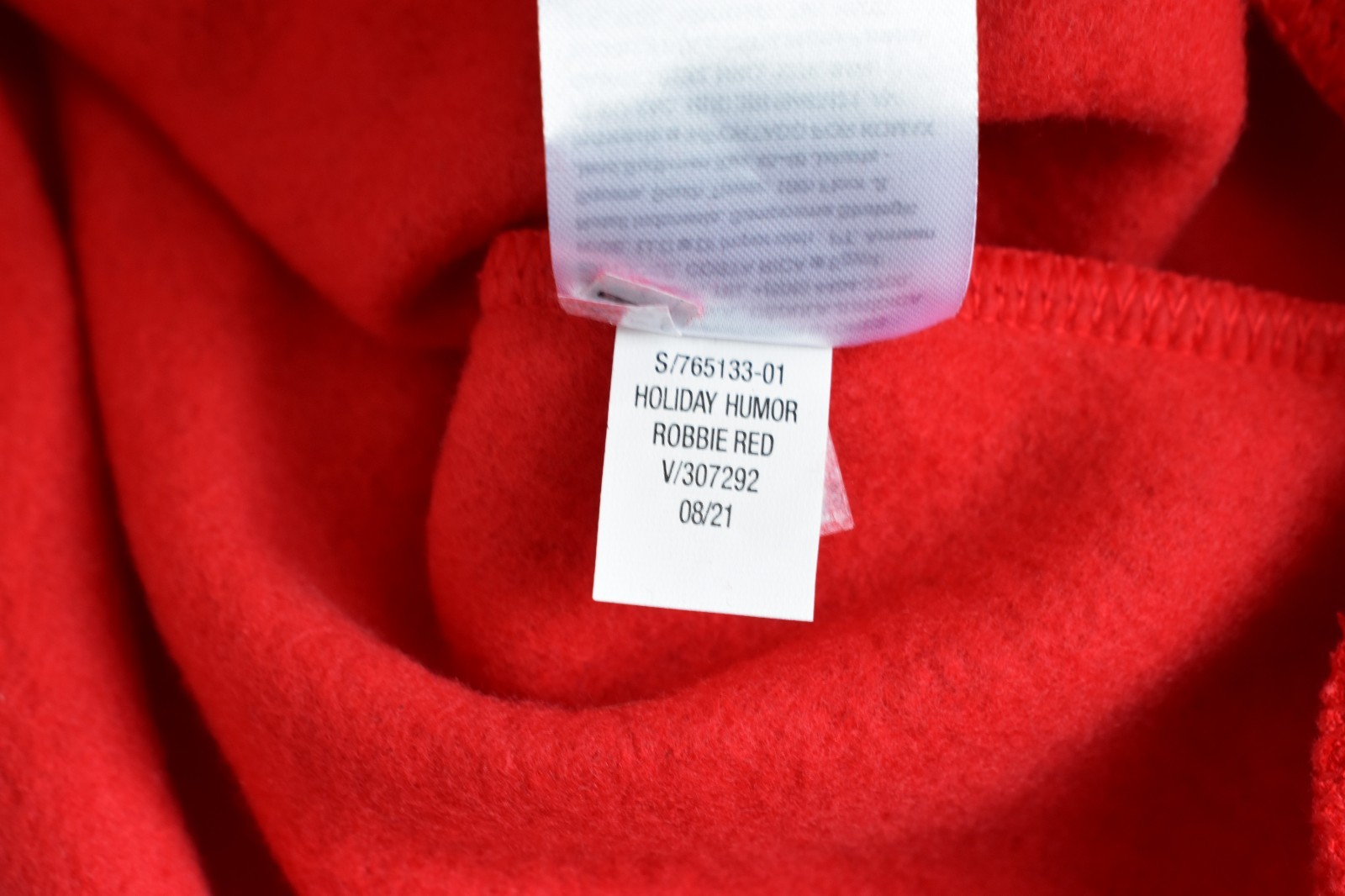 Unisex Old Navy Gender Neutral Graphic Sweatshirt Long Sleeve LARGE Red NEW