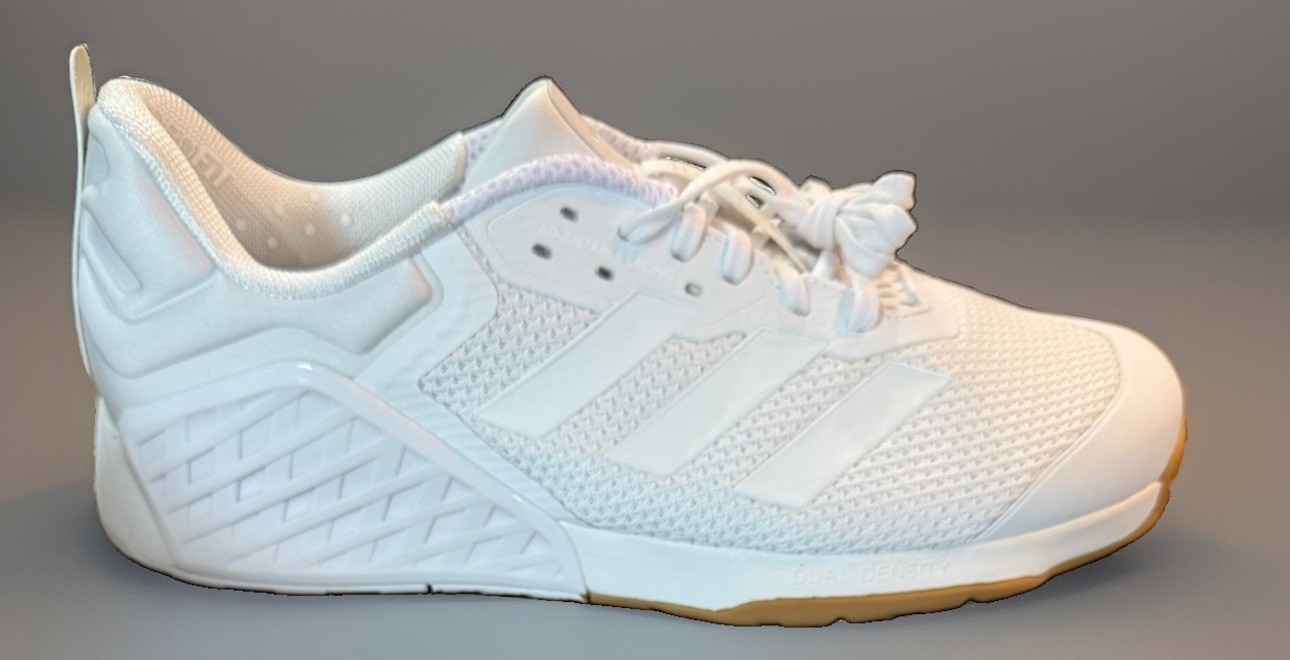 Adidas Men’s Dropset 3 Cloud White Gum Training Sneaker Shoes Size 14