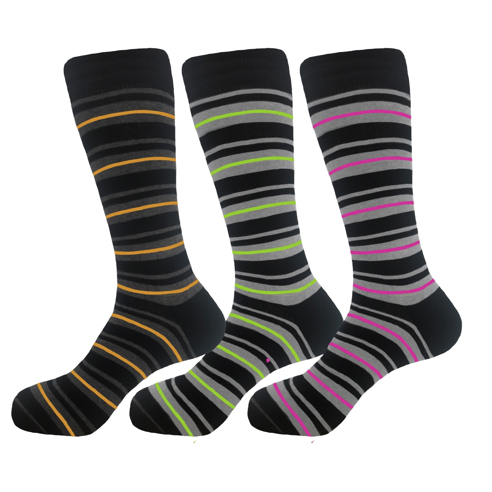 12-6 Pair MULTI DESIGN First quality Multi color Men’s COTTON Dress Socks 10-13
