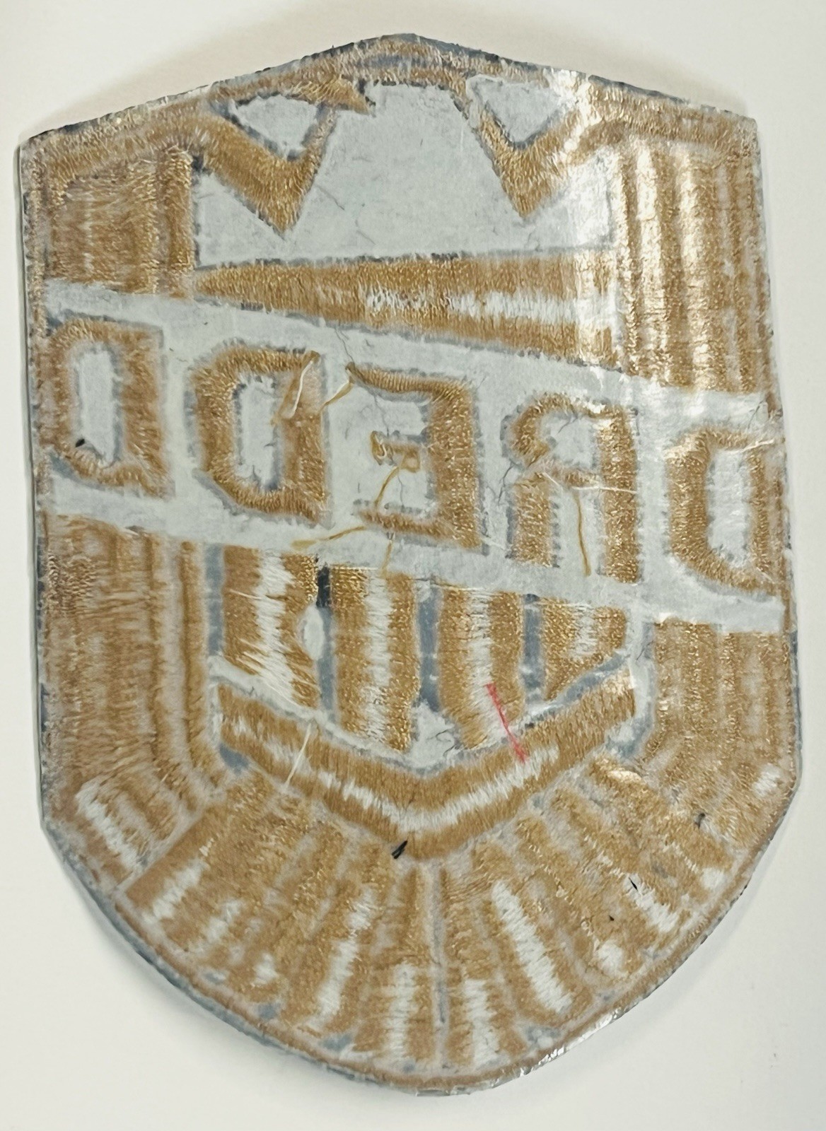 JUDGE DREDD embroidered patch Badge police law military dread security morale