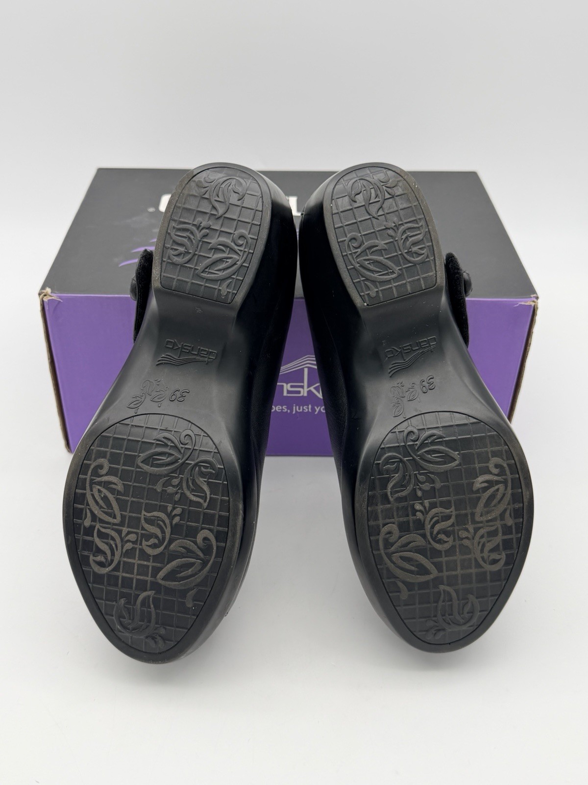 Dansko Abby Nappa Black Leather Women’s Size EU 40 / 9.5-10 US