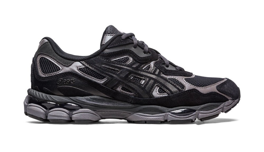 New ASICS Gel-NYC Men’s Graphite Grey Black Sneakers -1201A789-020