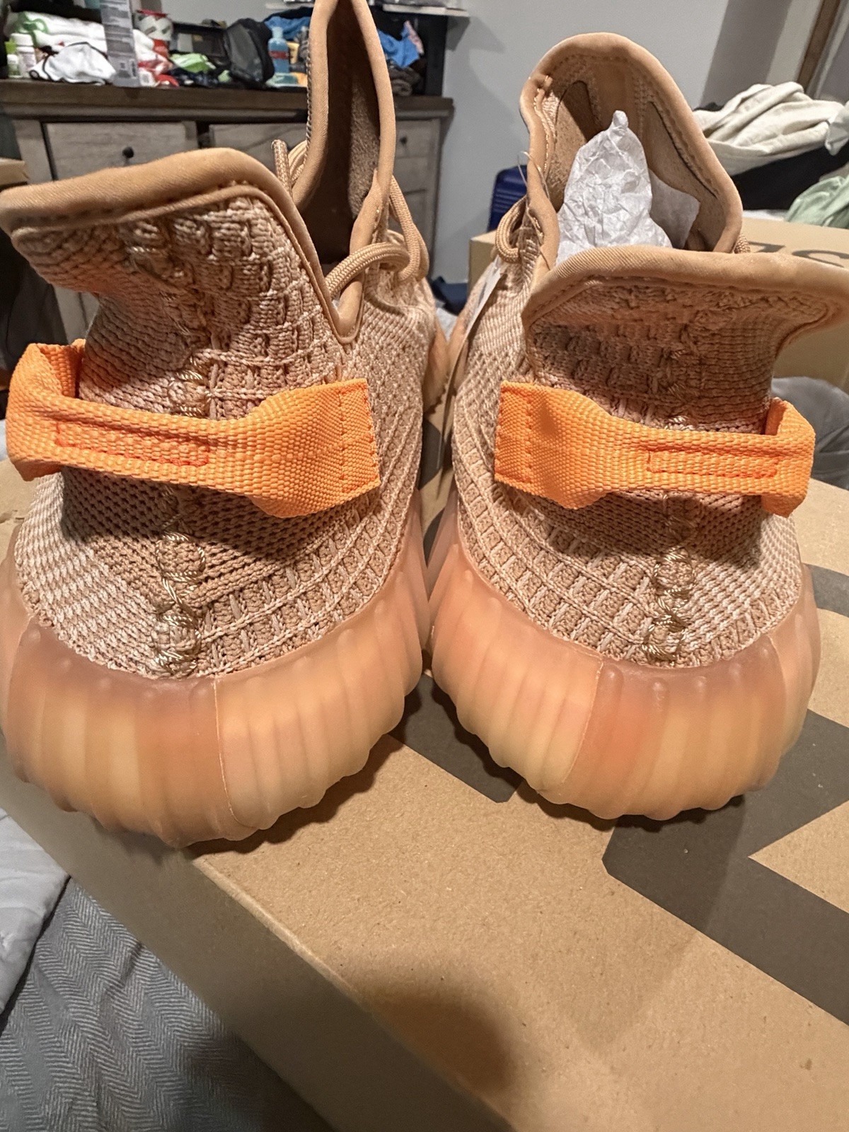 Adidas Yeezy 350 V2 Clay – Size 14