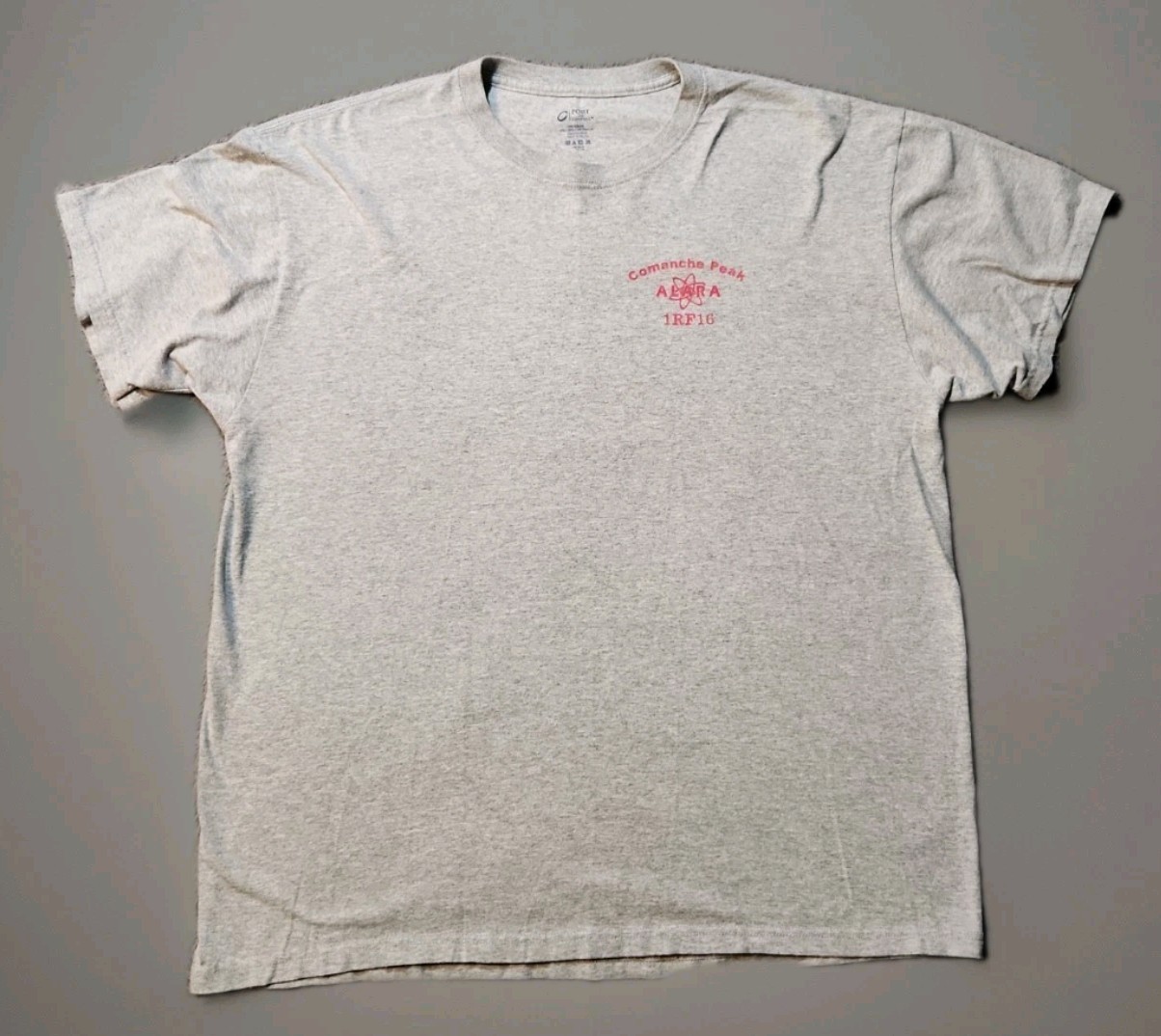 Comanche Peak ALARA Graphic logo Gray T-shirt MensXL