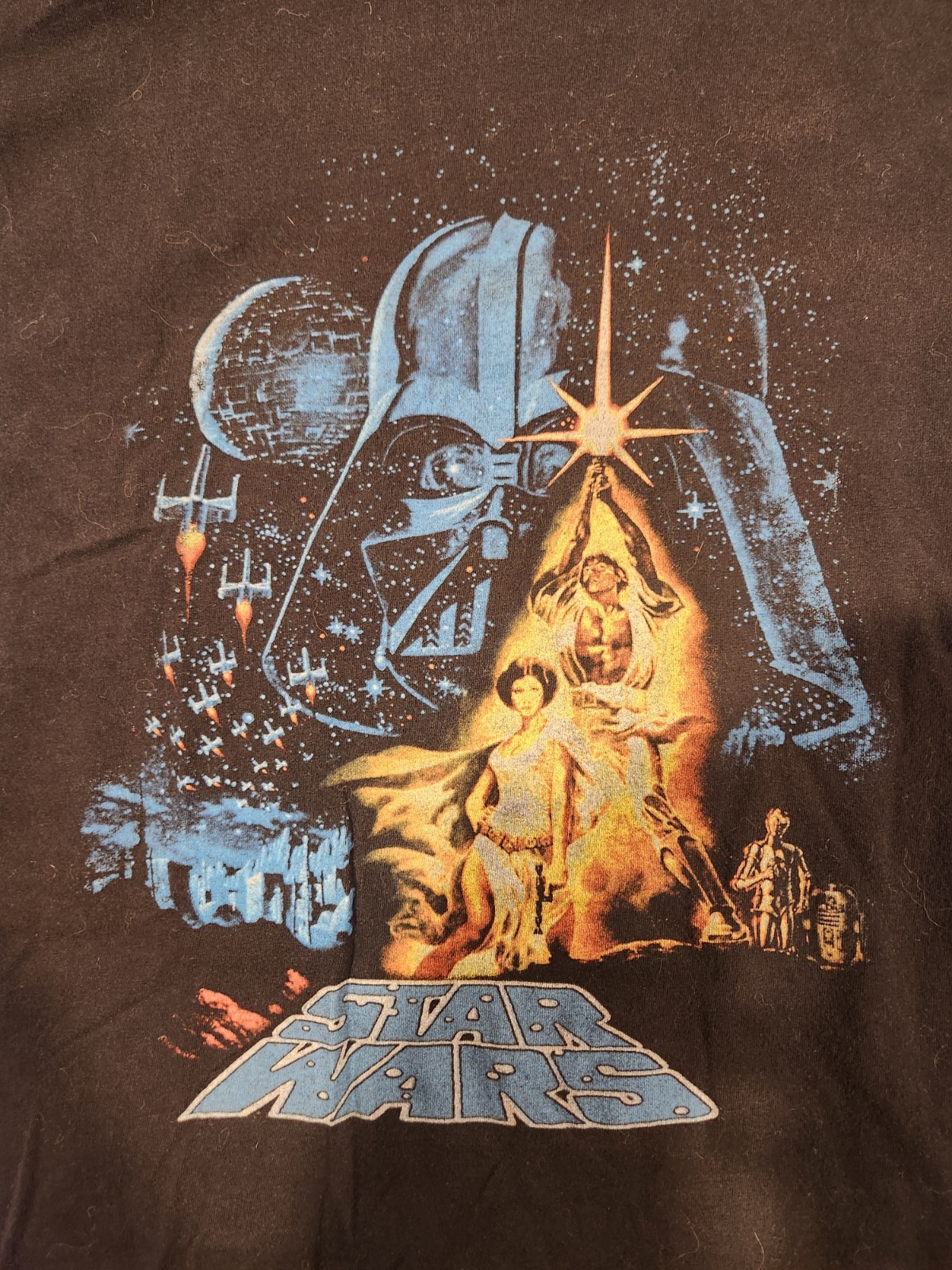 Vintage Star Wars New Hope Darth Vader Size Medium T-Shirt