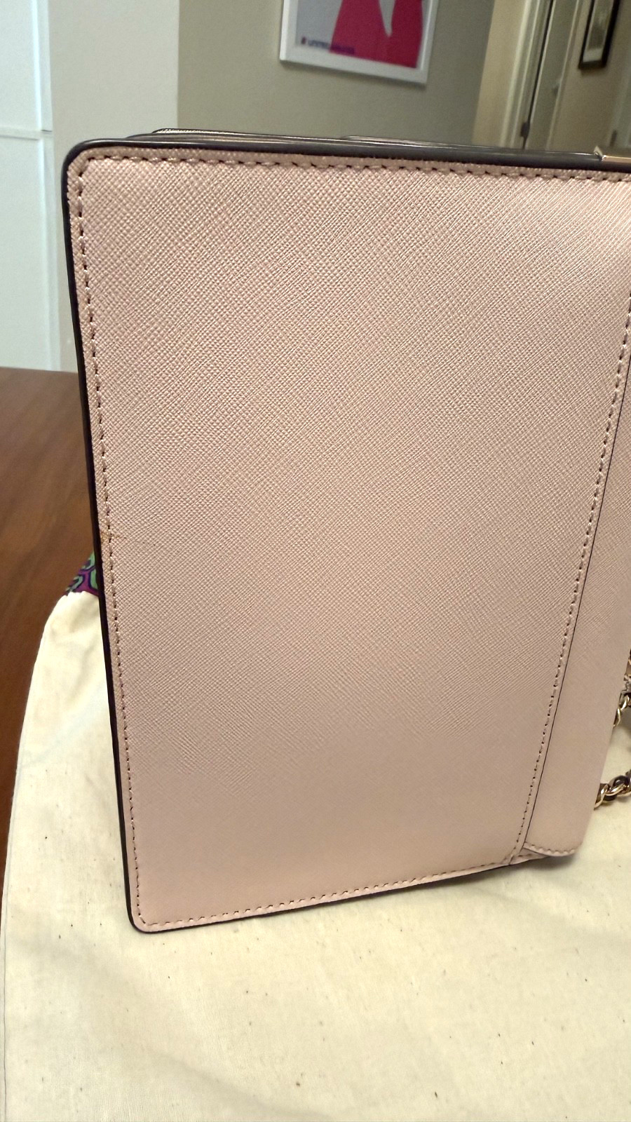 Tory Burch Robinson Convertible Shoulder Bag – Crossbody – Shell Pink