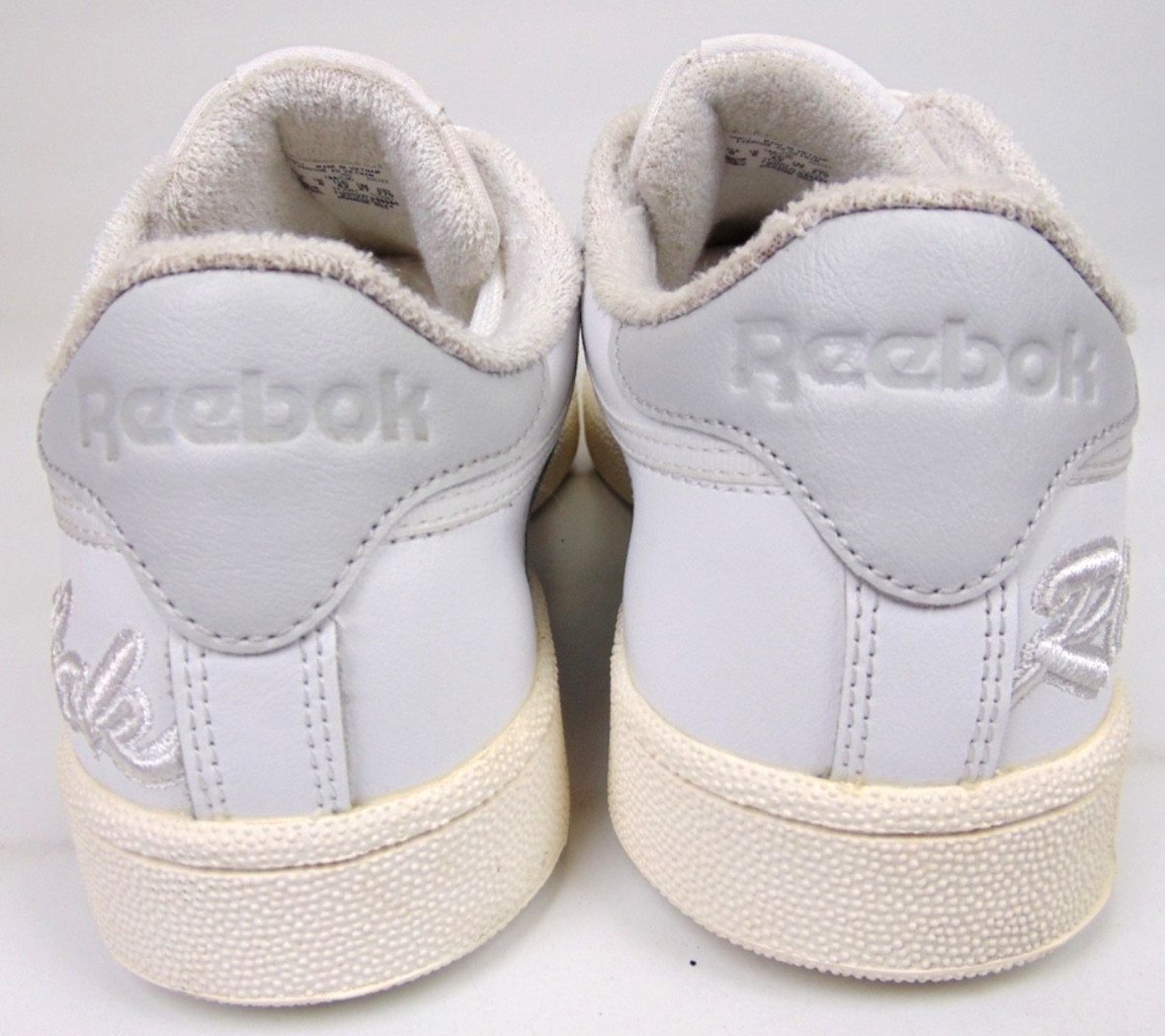 NEW! Reebok Club C 85 Casual Classic Sneakers Men’s Size 9.0 M White Leather