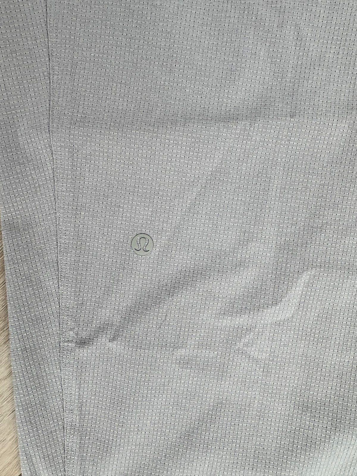 EUC Lululemon Woven Air Overalls, 26.5″ inseam, in Raw Linen (lt beige), sz 12!
