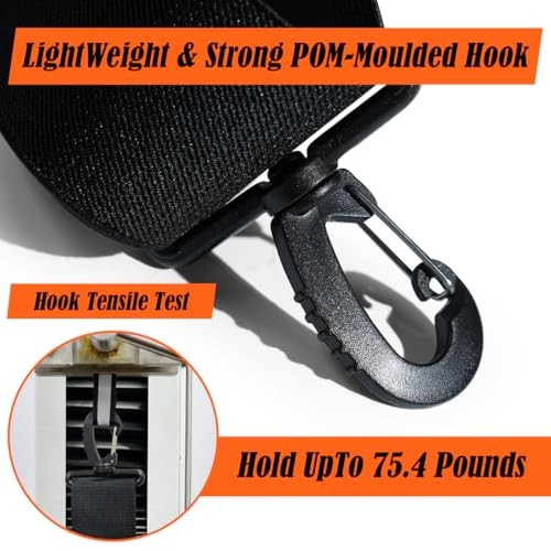 UltraLight Grip Suspenders, 2-Inch Wide Elastic Suspenders for Pants, Mens