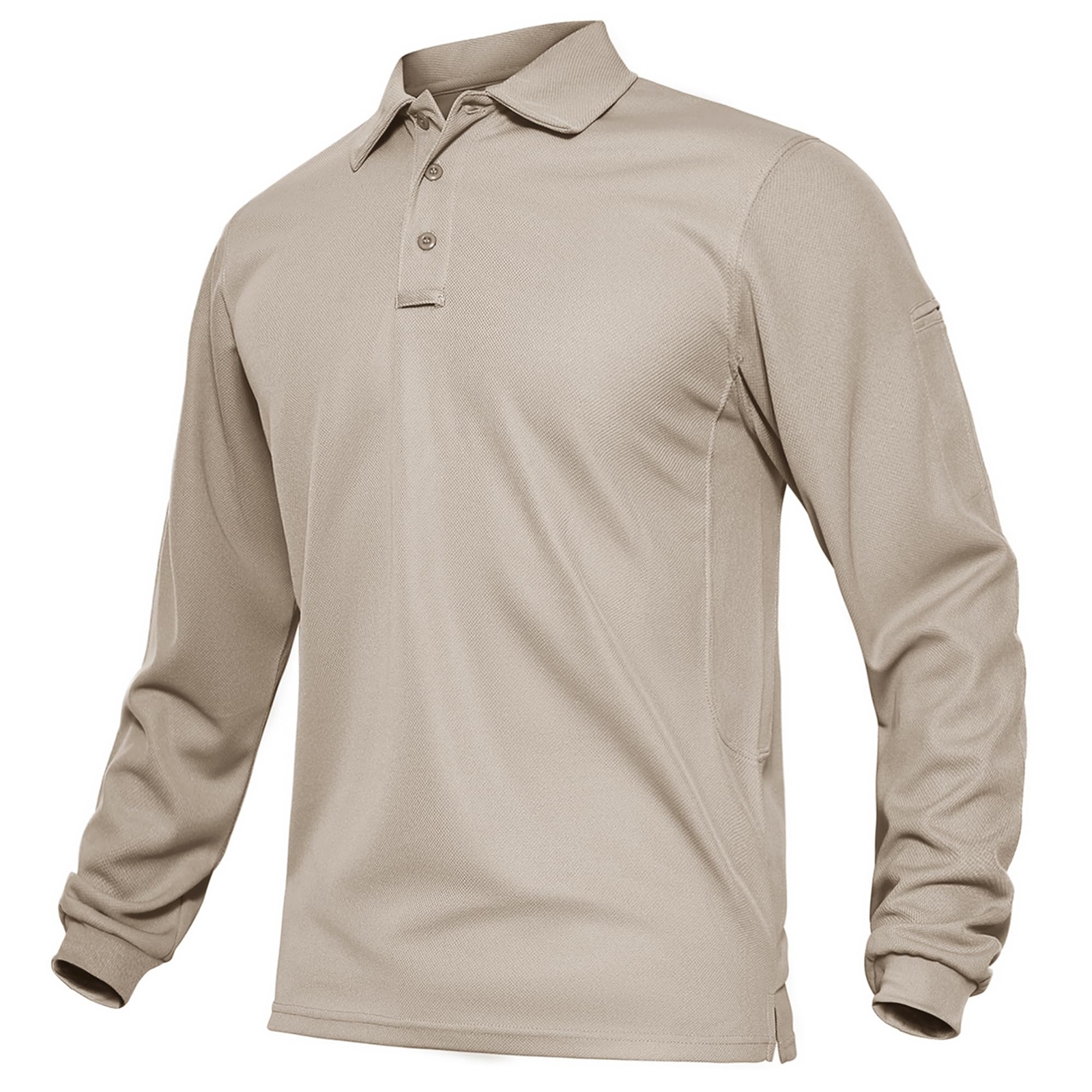 Tacvasen Men’s Long Sleeve Polo Shirts Golf Sport Quick Dry Tactical Team Work T