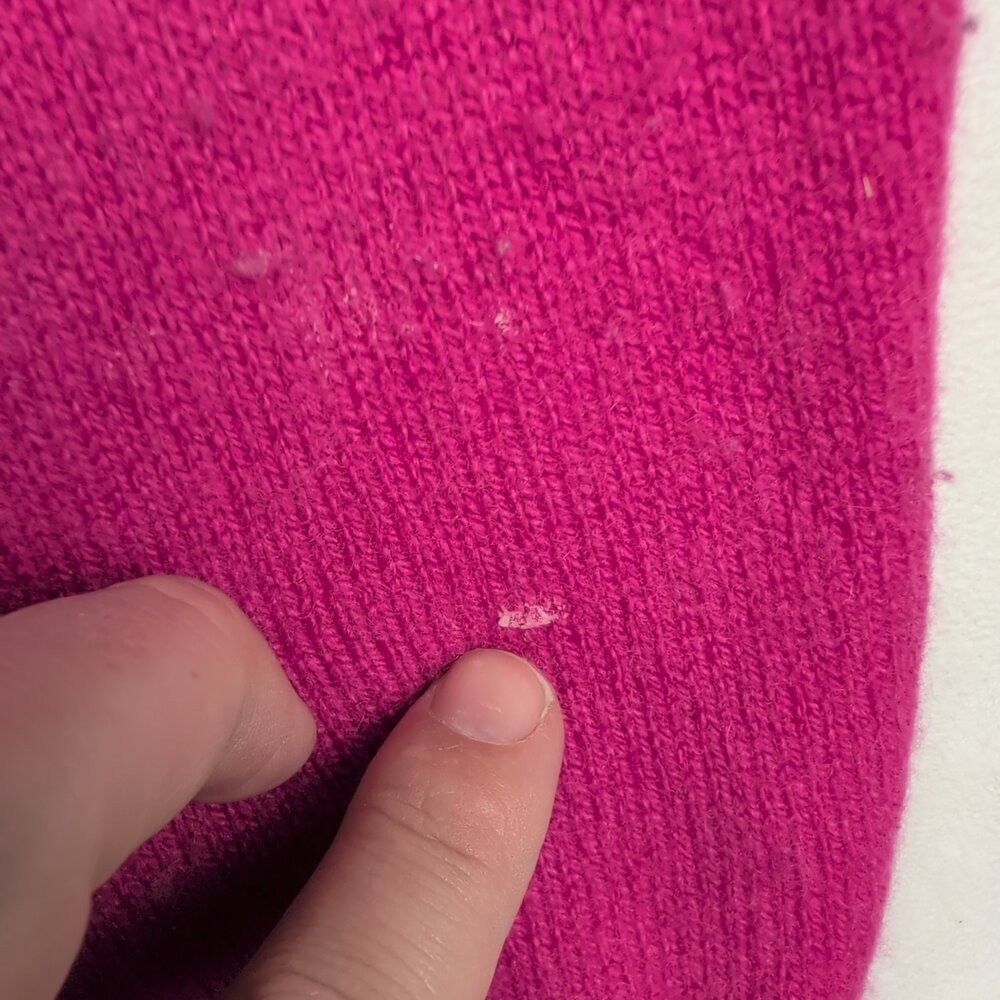 Babaton Cashmere Crewneck Sweater L – Fuchsia