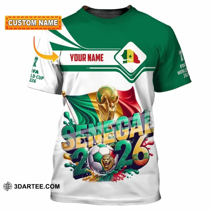 Unisex Shirt – Custom Senegal World Cup 2026 Shirt all size VK13448