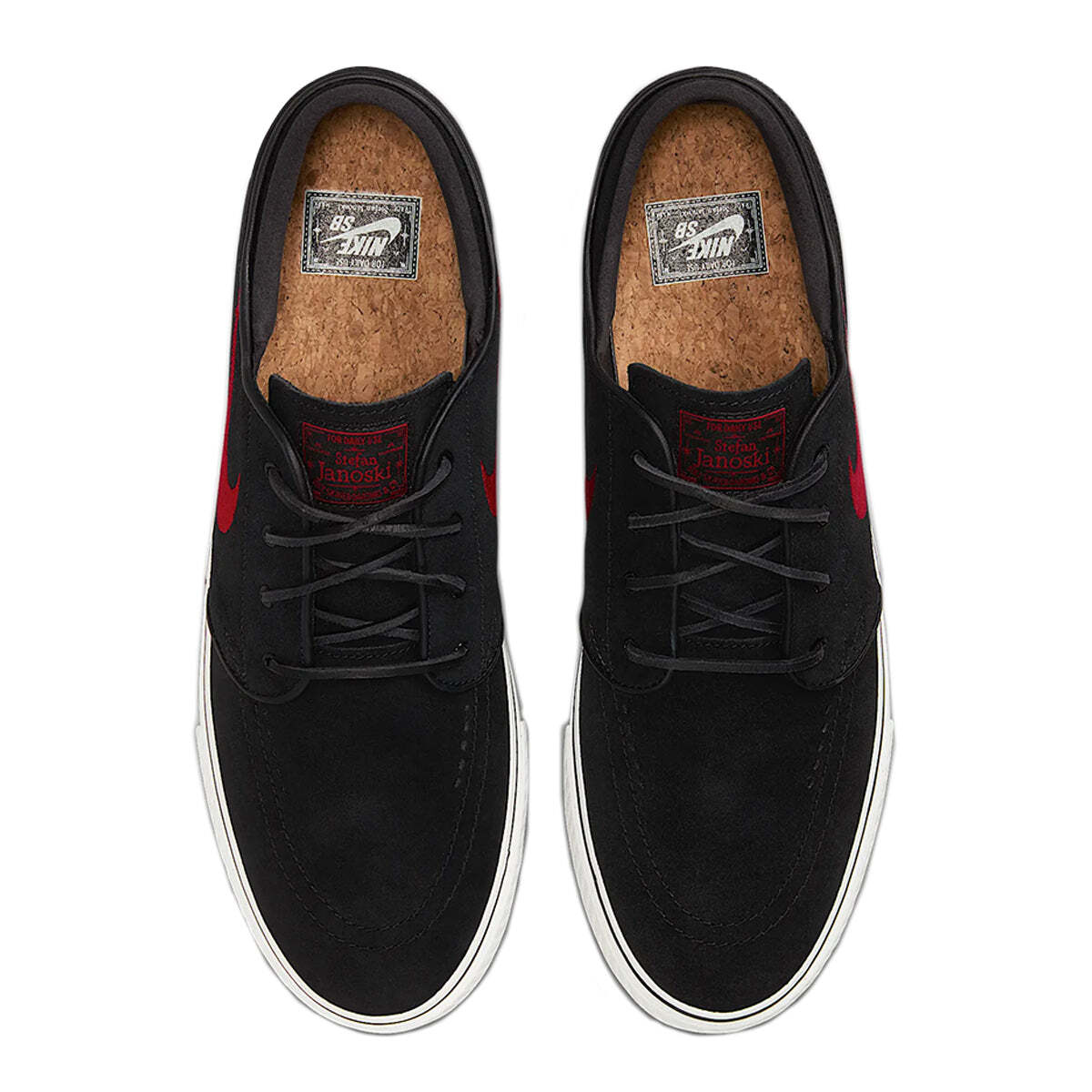 Nike SB Zoom Stefan Janoski OG+ Black University Red White FD6757-002 Men Skate