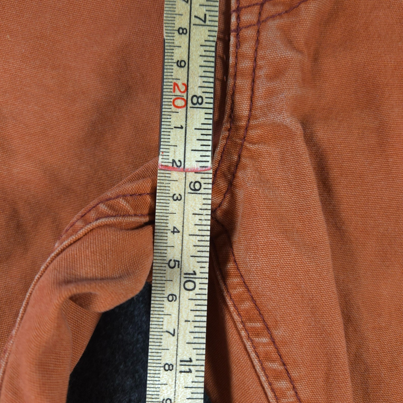 Prana Pants Size 28×32 Organic Cotton Burnt Sienna Slim Fit Medium Wash