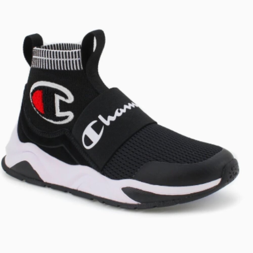 Champion Rally Pro Sneakers Black/White Mens Size 13 – (CM100018M)