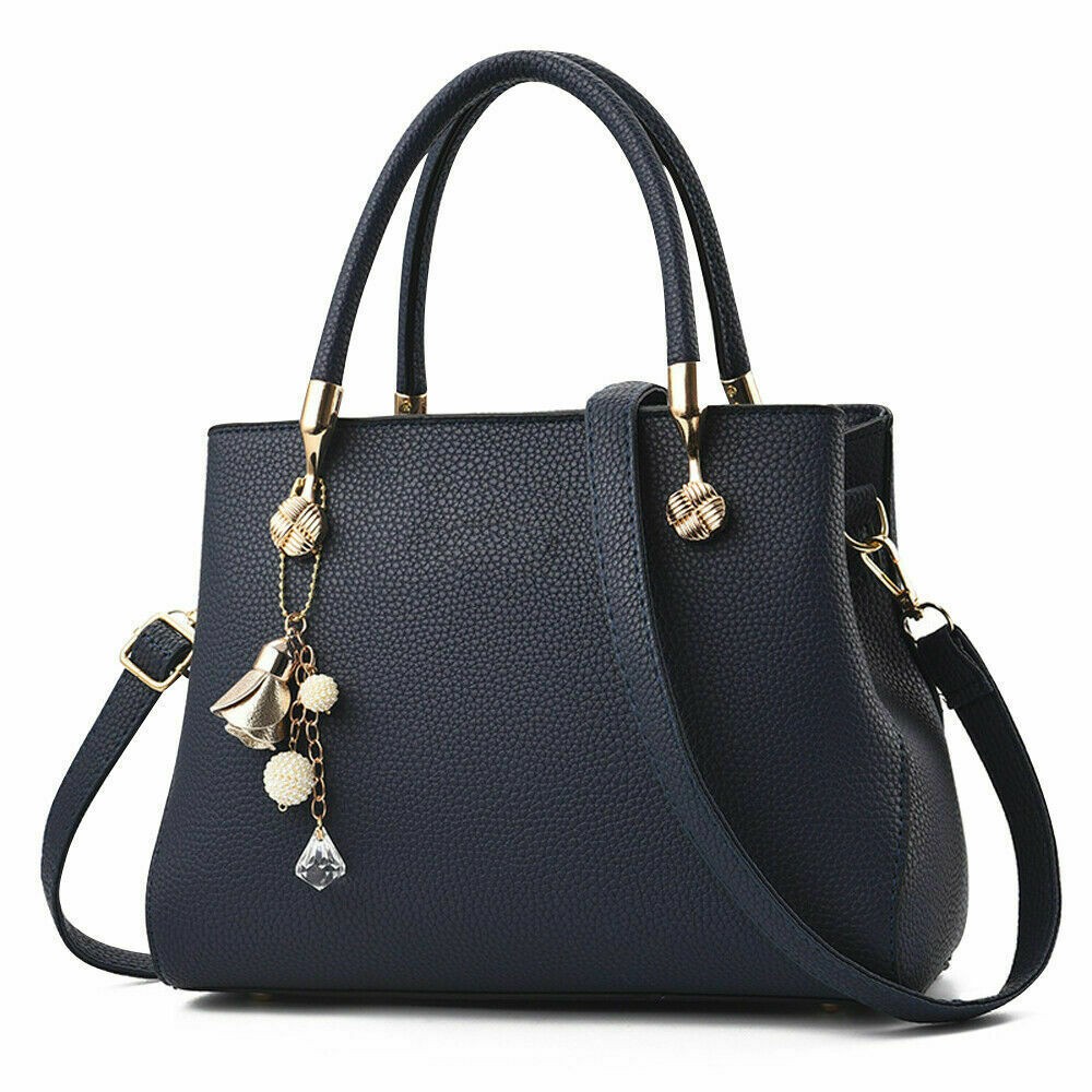 Women Large Leather Handbags Shoulder Bag Tote Purse Messenger Satchel Crossbody