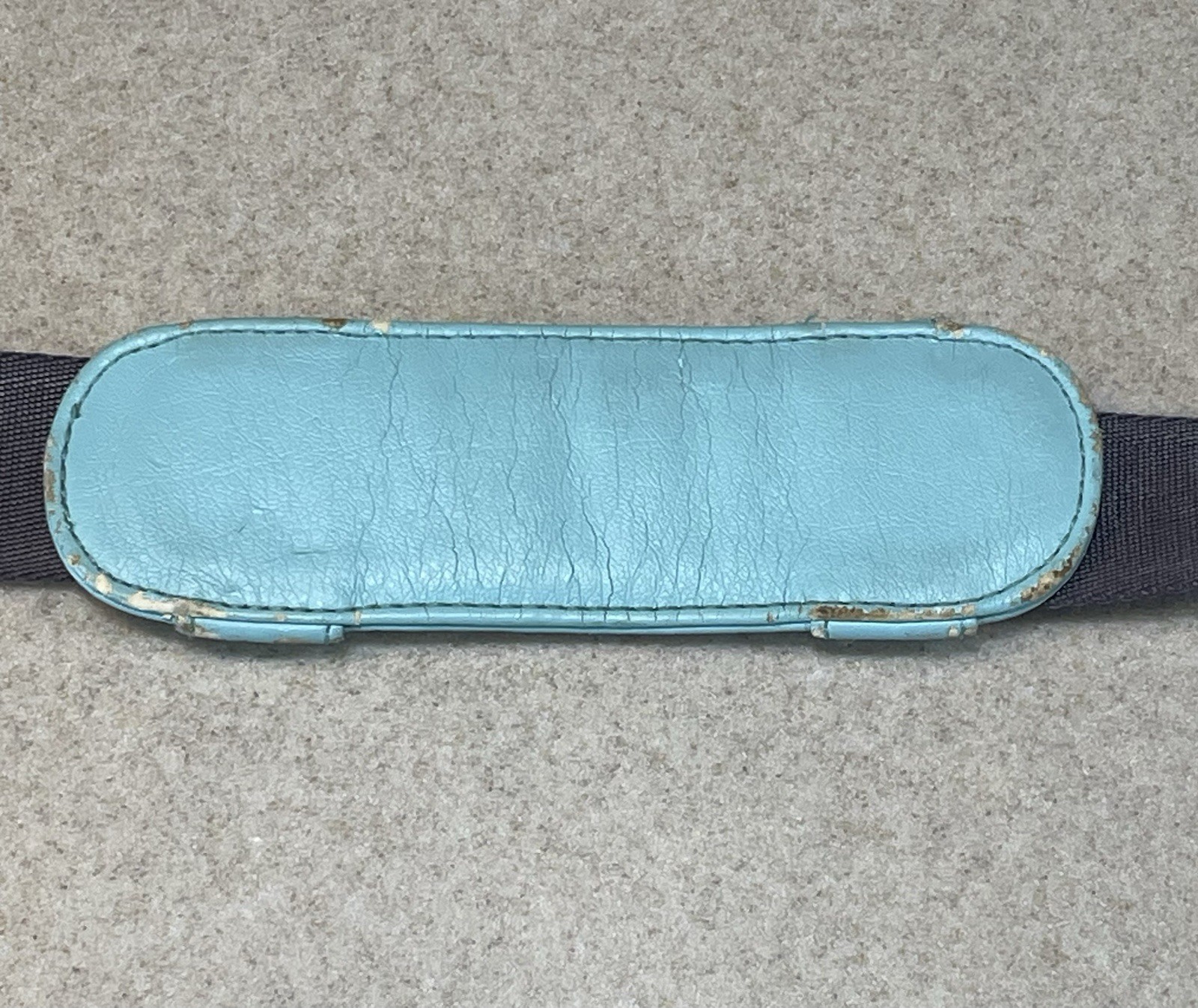 Lululemon Replacement Crossbody Strap Adjustable Detachable 1.5″ Gray/Turquoise