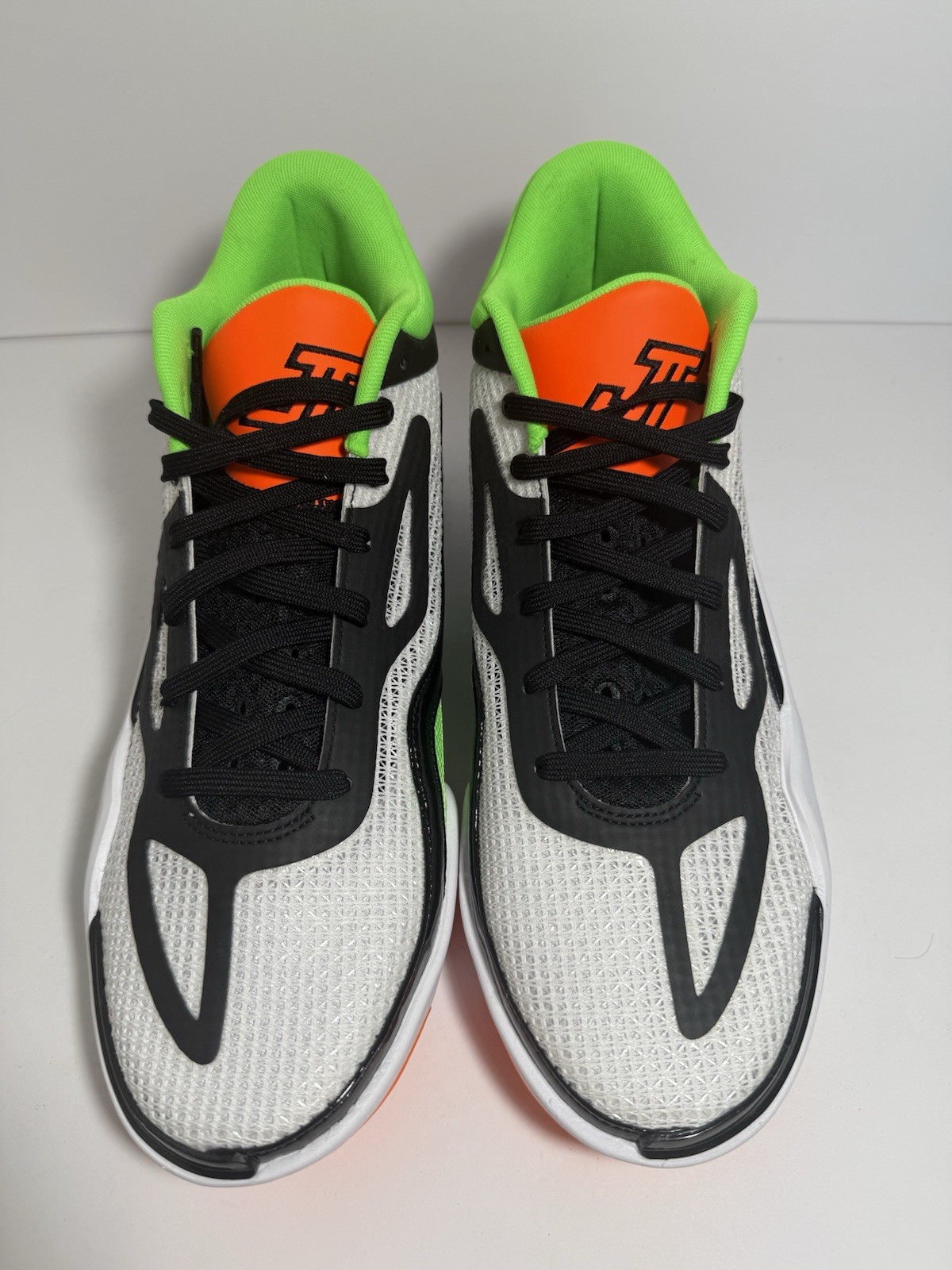 New Nike Jordan Tatum 1 White/Total Orange Black DZ3324-108 Men’s Size 11 US