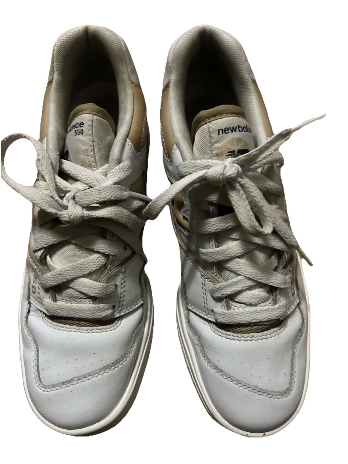 NEW BALANCE 550 Shoe Women Size 8.5 / Mens 7 Beige Unisex Sneakers BBW550BT