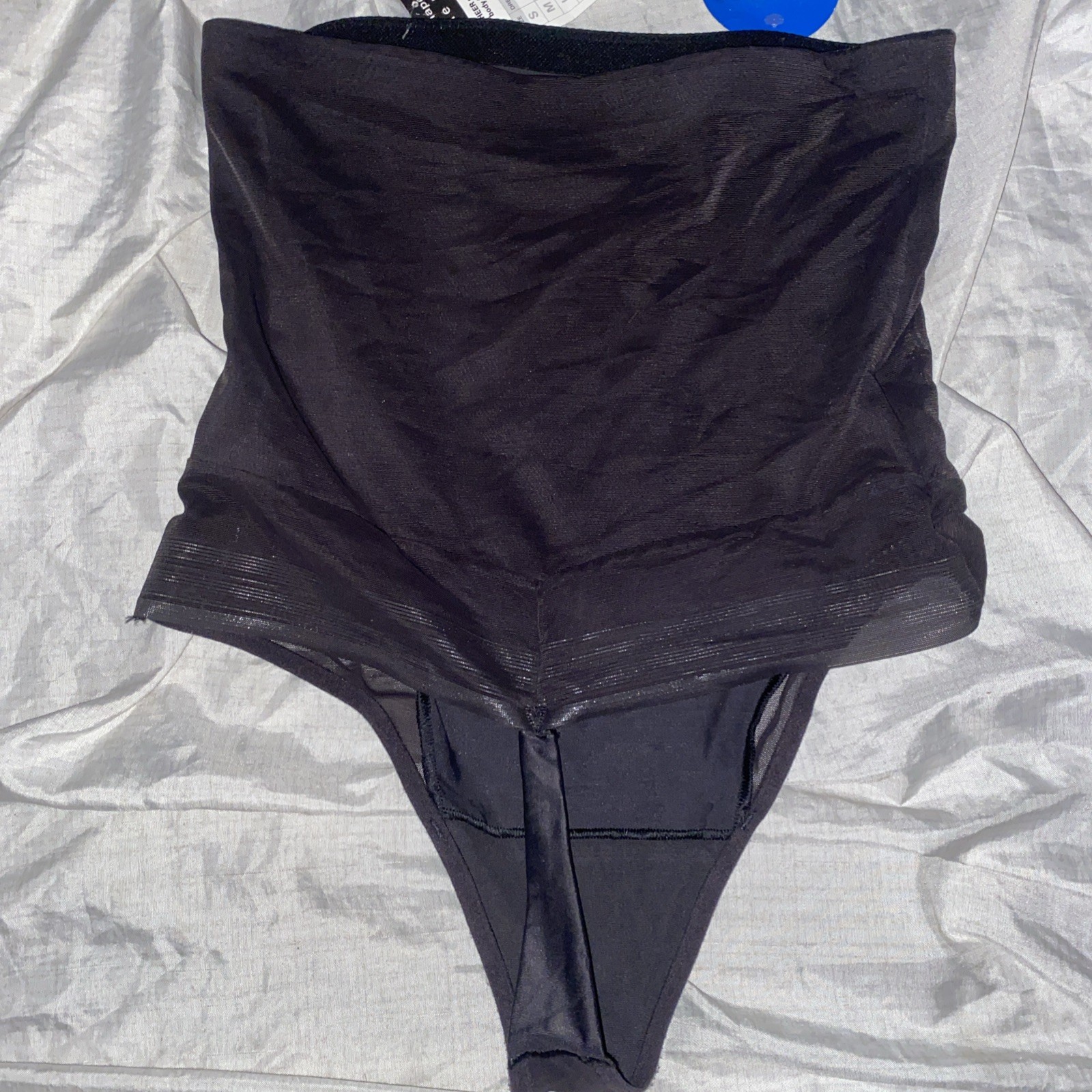 Slimshaper By Miracle Brands Shapewear Thong Size Xxl Black