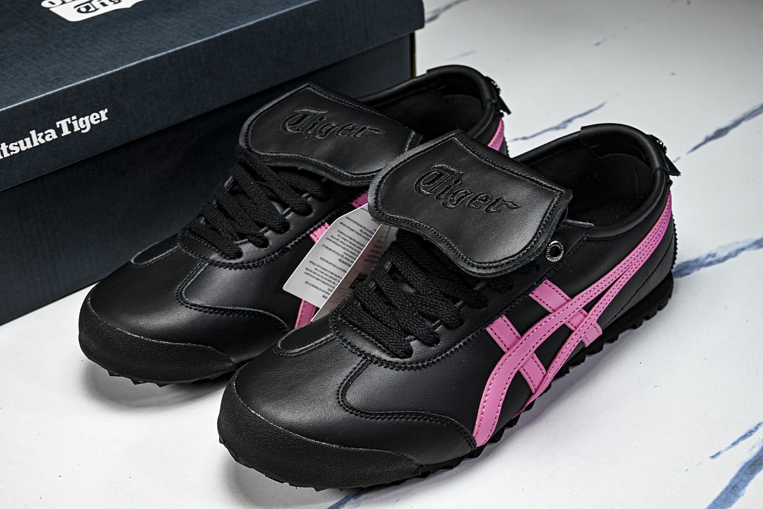 Onits*ka Tiger Mexico 66 Golf Black Dragon Fruit 1183C557-001 Unisex Size 4-11