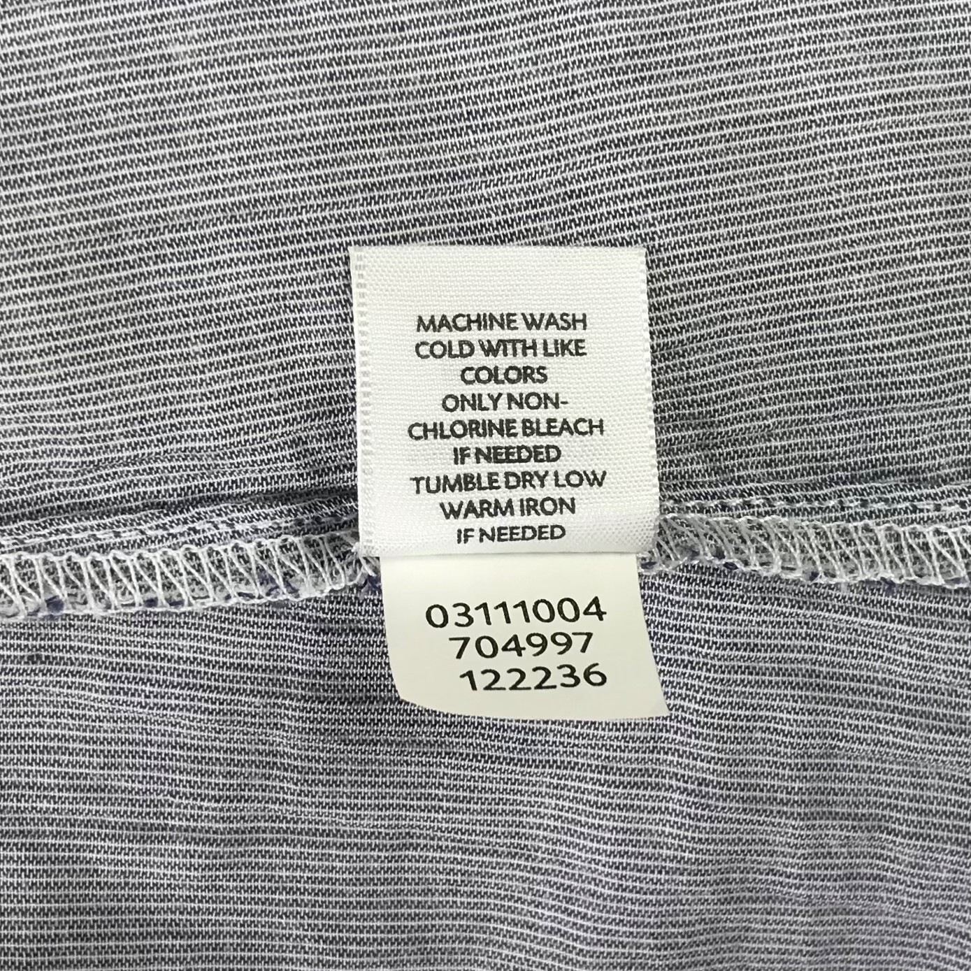J Jill Blue/Gray Pleated Blouse Top Button Up 100% Cotton Cottagecore Size XL