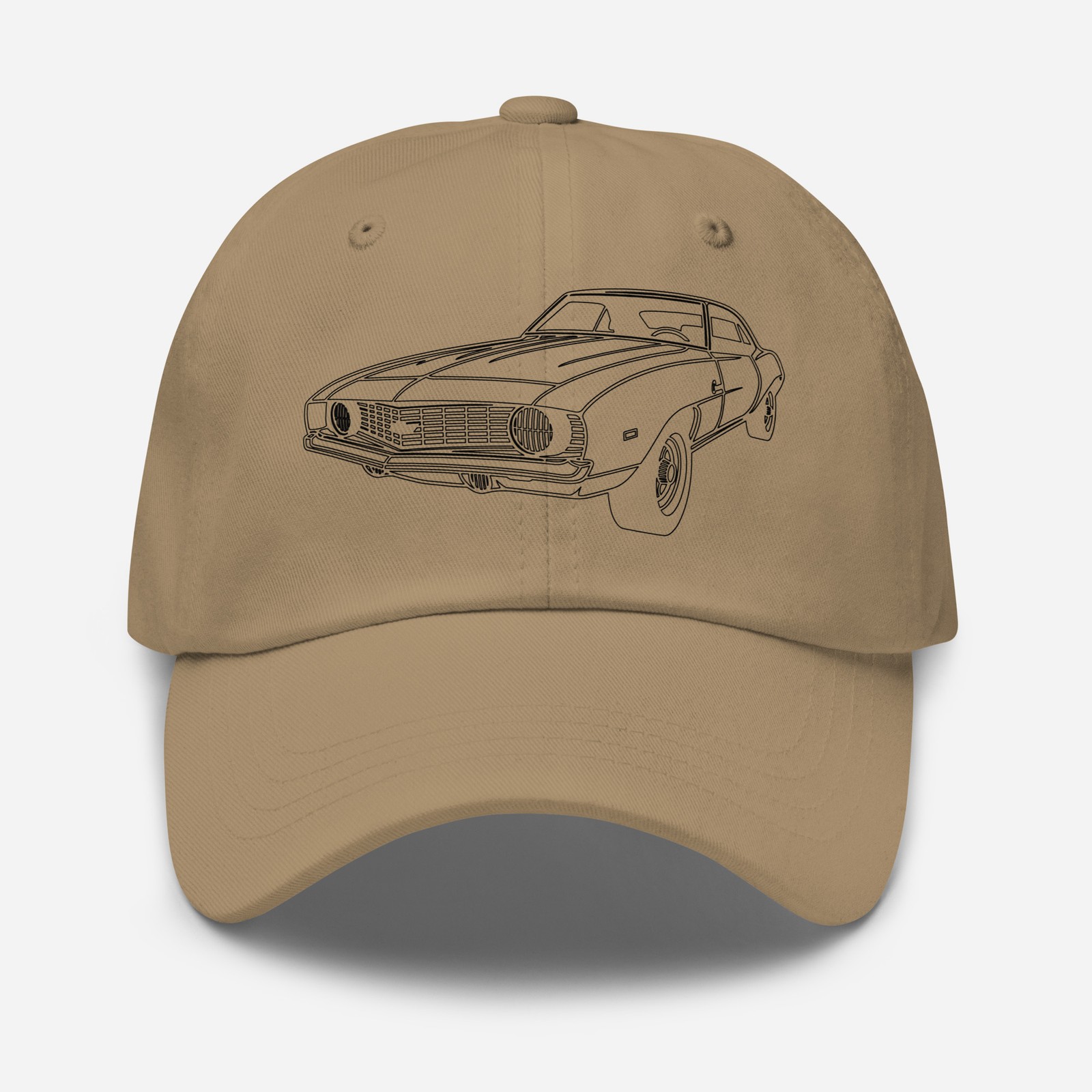 Dad Hat For Chevrolet Camaro 3QTR 1969 Car Lovers Birthday Gift Baseball Cap