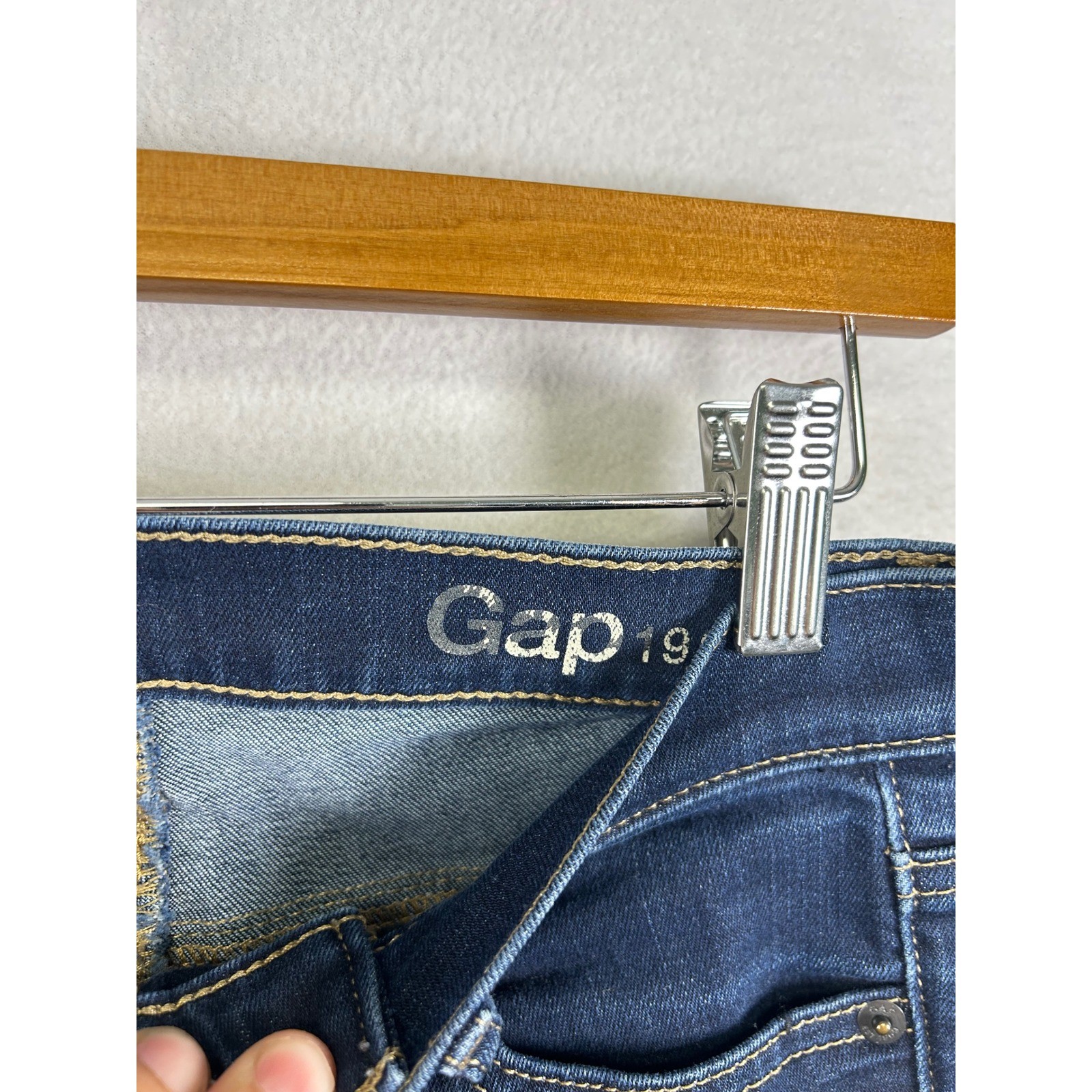Gap Resolution True Skinny High Rise Jeans Womens 25 Regular Dark Wash Indigo