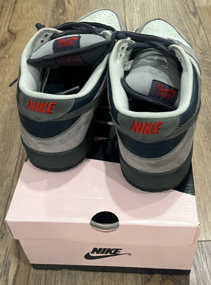 Nike Dunk Low Pro SB Bandaid Gray Black Red Men’s Size 13 Excellent RARE!
