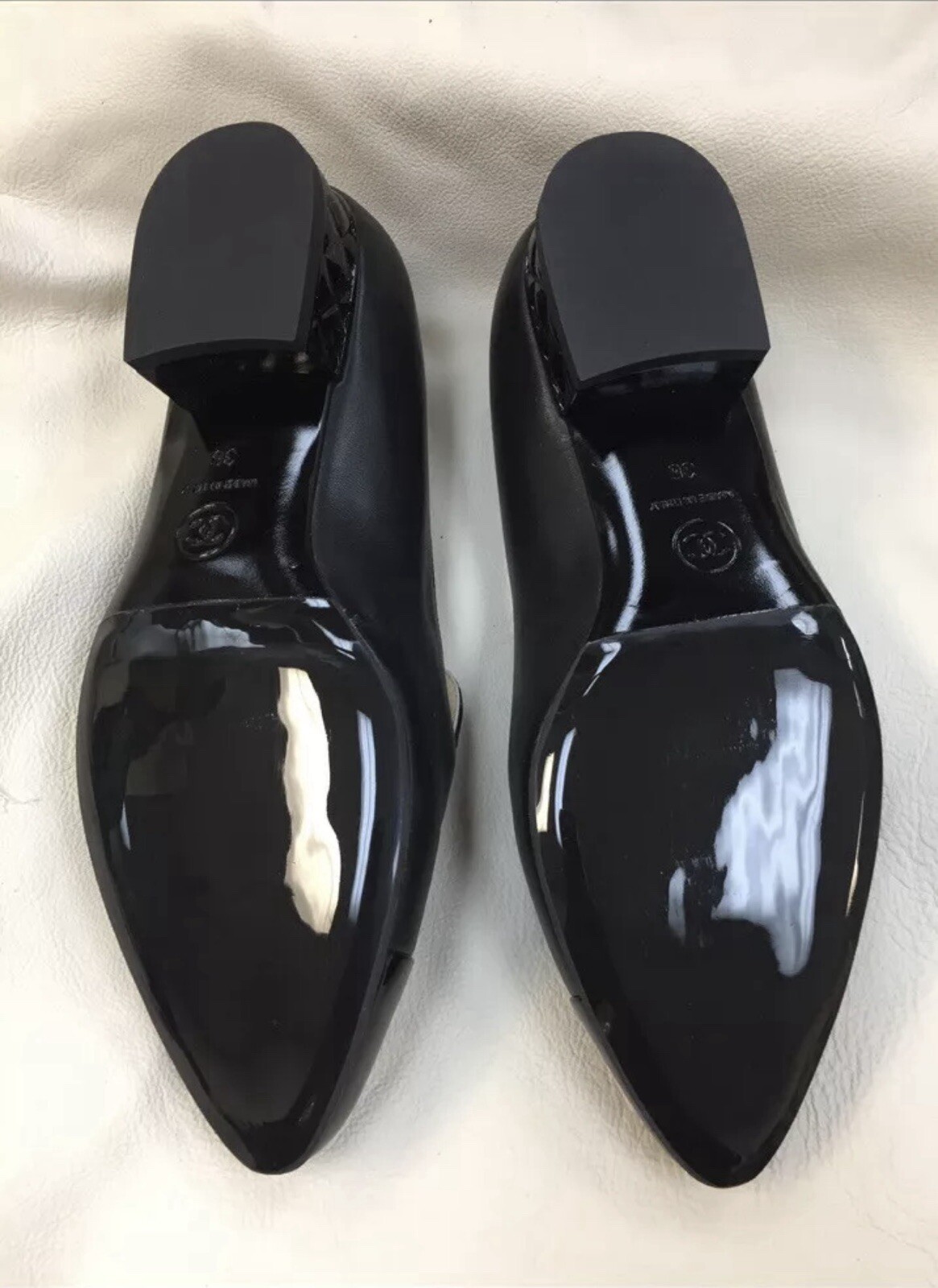 Casali Italian Mirror Rubber Half Sole Guard Protector Red bottoms Louboutines