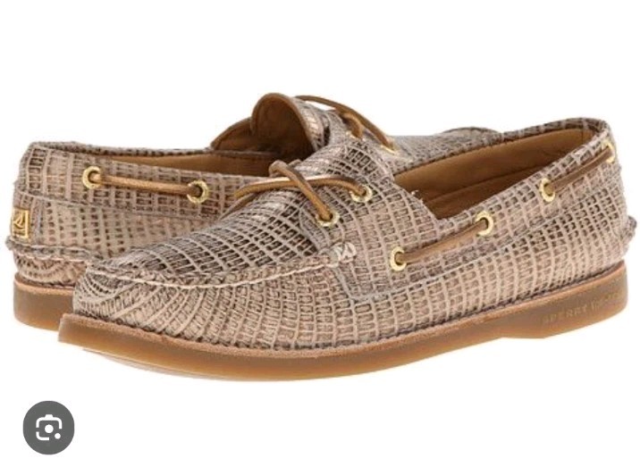 Sperry Top-Sider Gold Woman’s Size 9M Boat Shoe Leather STS91192 61312 Non Mark
