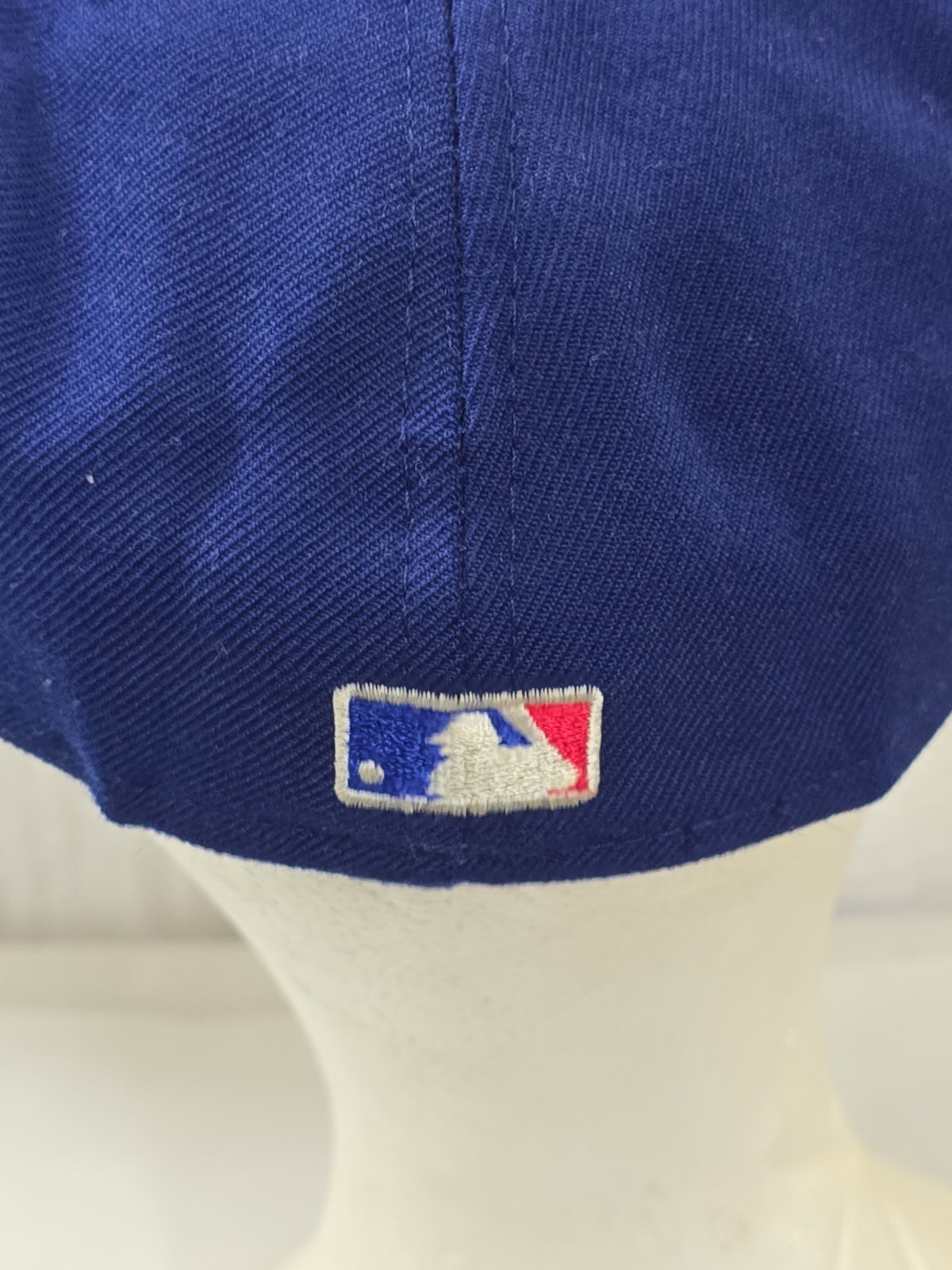 Vintage New Era 59FIFTY Texas Rangers Fitted Hat 7 1/4 Blue Wool USA Preowned