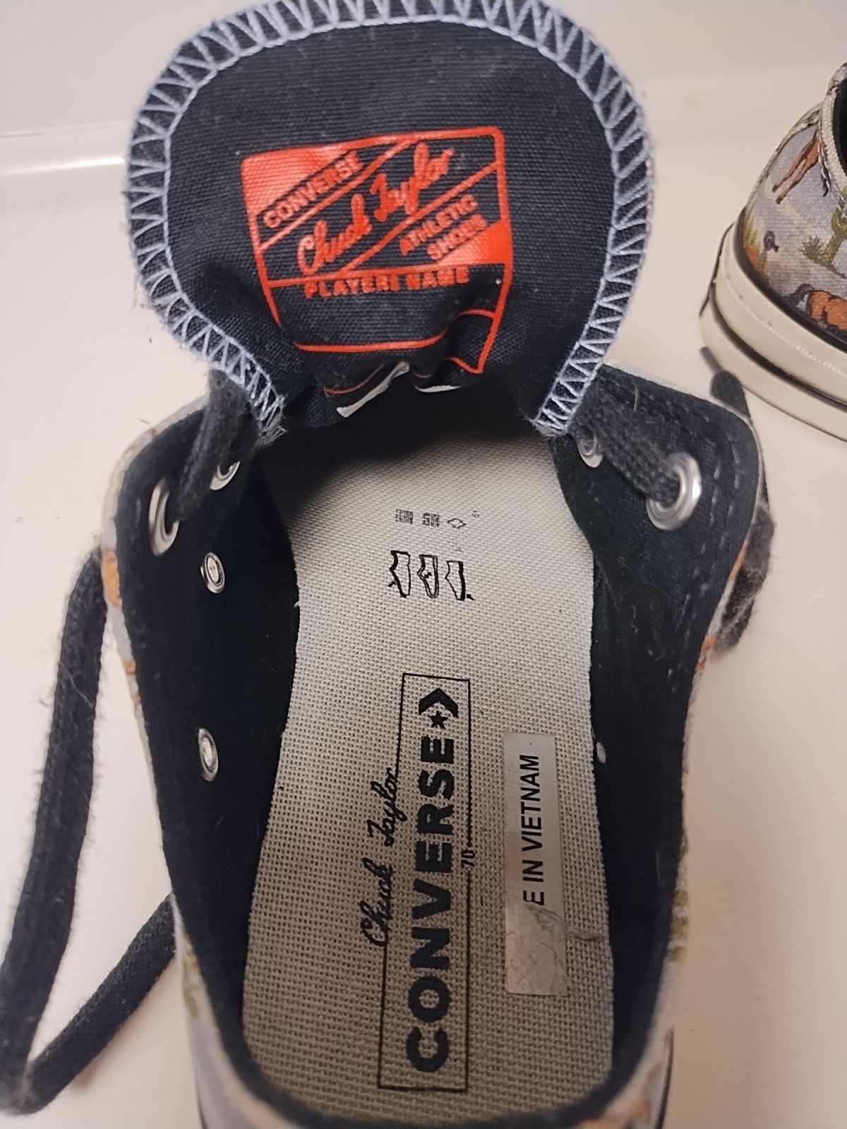 Converse Chuck 70 Low ‘Twisted Resort – Old Western’ Washed Denim Horse M4/W6