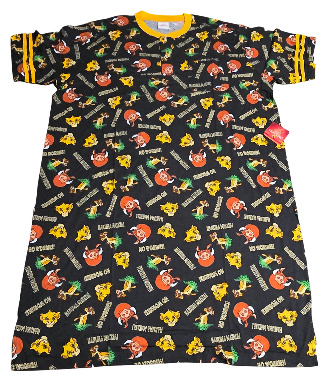 NWT Disney Simba, Timon, Pumbaa Nightshirt Nightgown Women The Lion King! Big