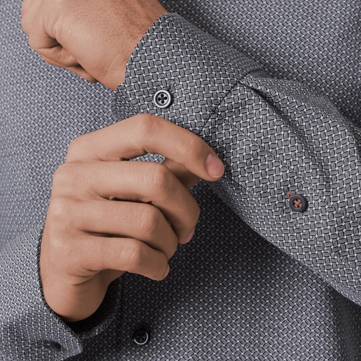 Modern Ambition Men’s Button-Up Sports Shirt