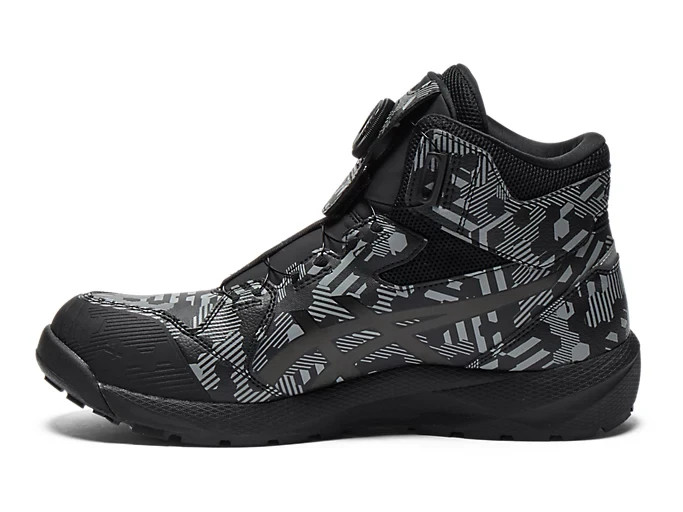 ASICS WINJOB CP314 BOA SYNERGY 1273A145 001 Black Gunmetal 3E Safety Shoes