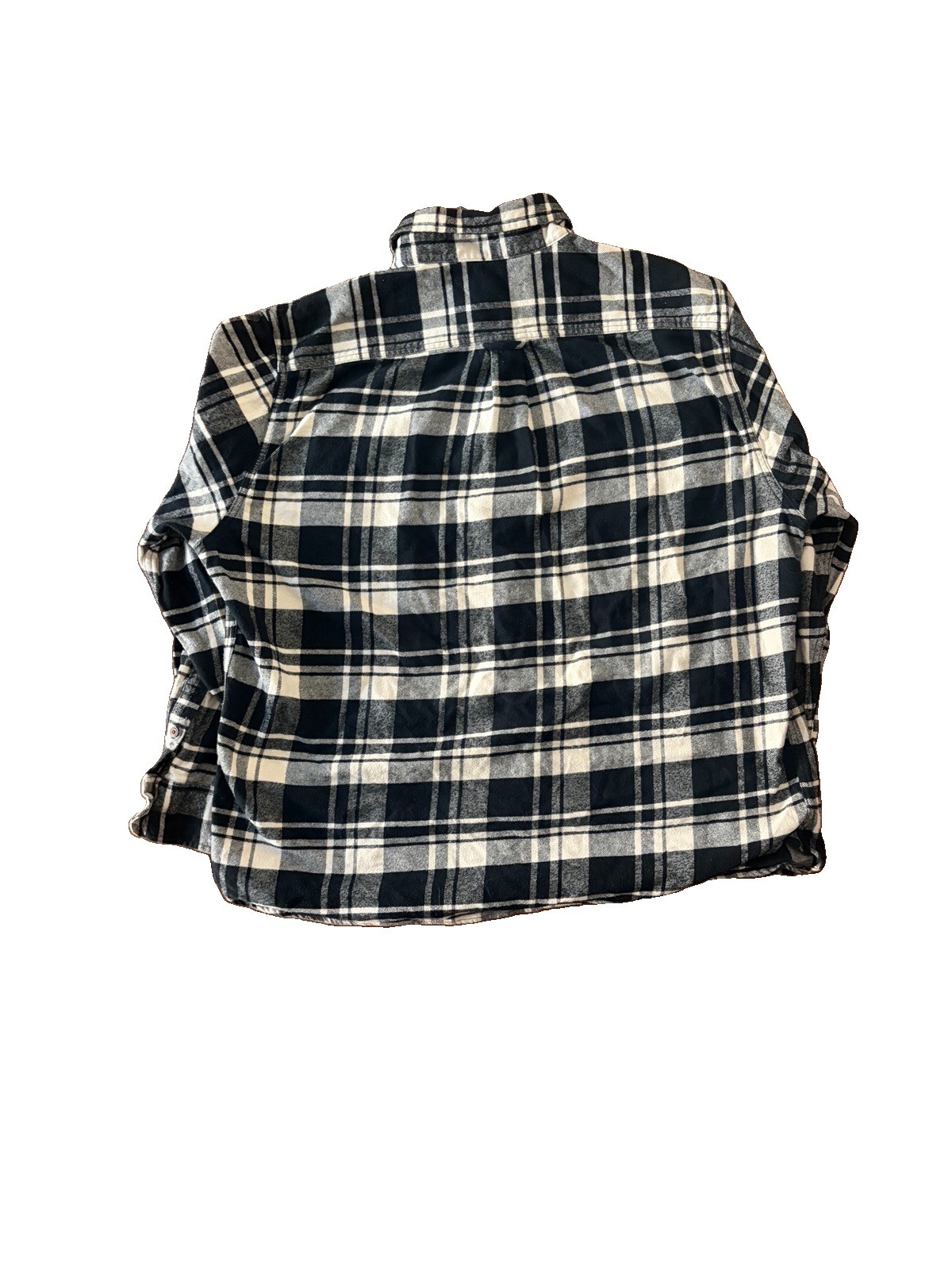 Jachs MFG Heritage Flannel Plaid Button-Up Shirt Long Sleeve XL