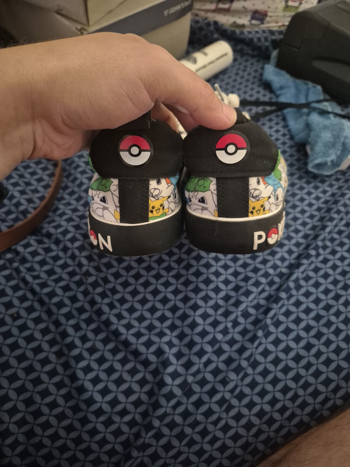 Ground Up Pokemon Sneakers Size 9 Pikachu Bulbasaur Charmander Squirtle Shoes