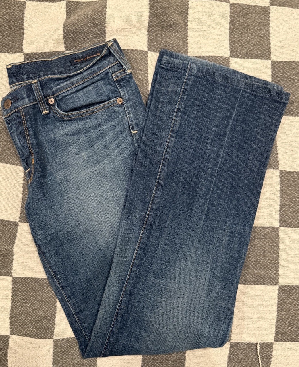 Citizens of Humanity Women’s Low Rise Bootcut Blue Denim Jeans Size 30