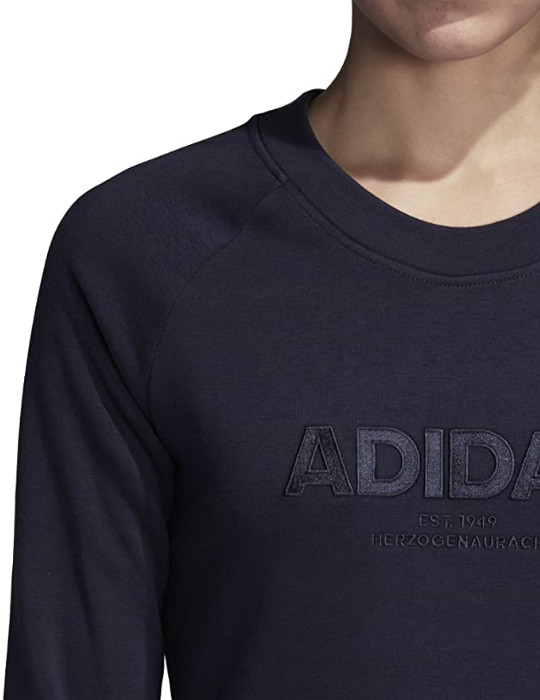 adidas Women’s Essentials Allcap Sports Sweater, Legink, Sm