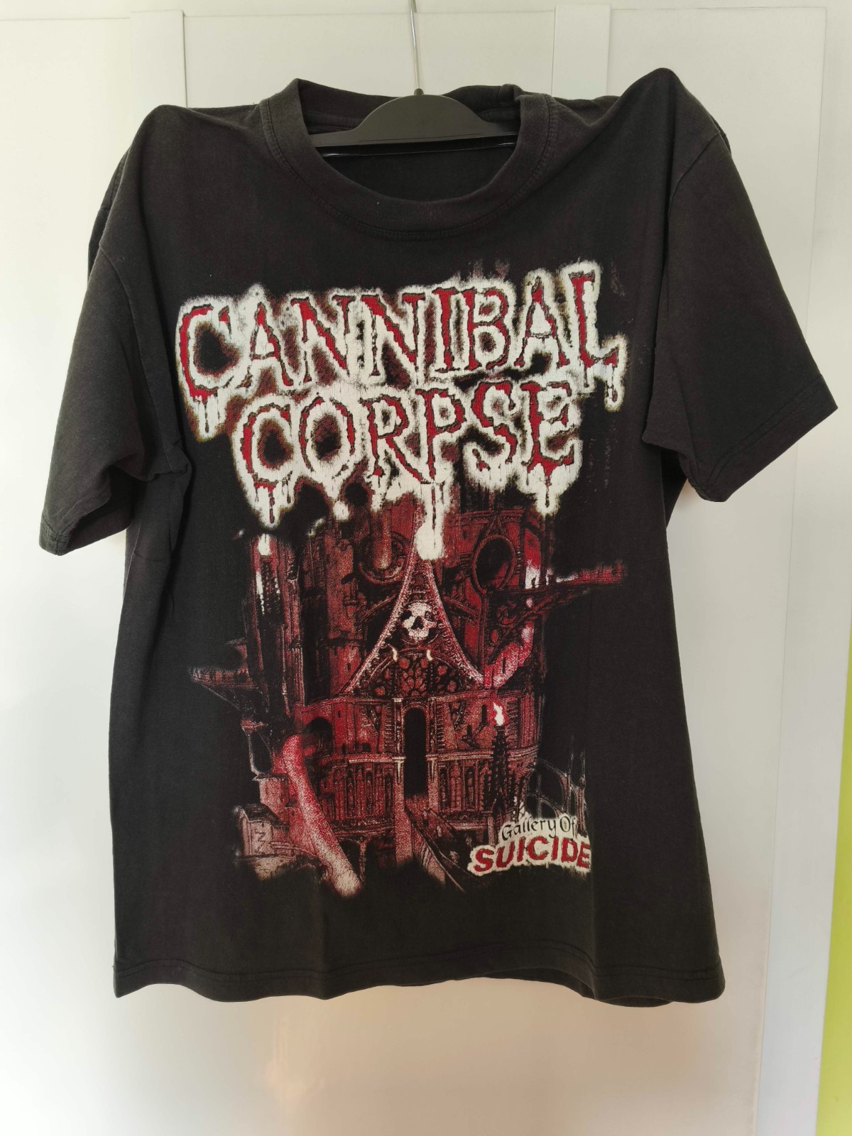 Vintage Cannibal Corpse Gallery Of Suicide Black T-Shirt