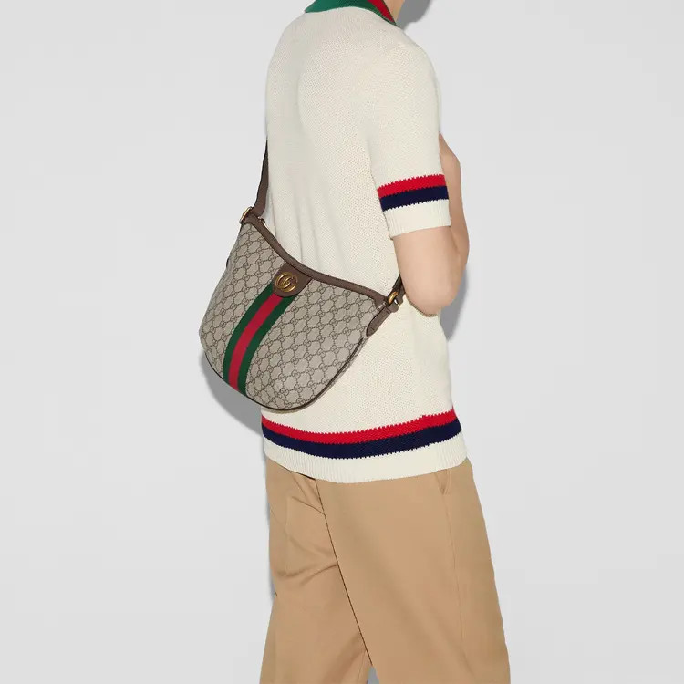 GUCCI Ophidia Dumpling Bag Cross Shoulder Bag Small Women’s 11.8x2x8.6 in