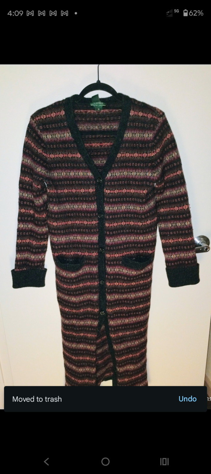 Lauren Ralph Lauren “Green” Label 100% Lambskin Wool Sweater