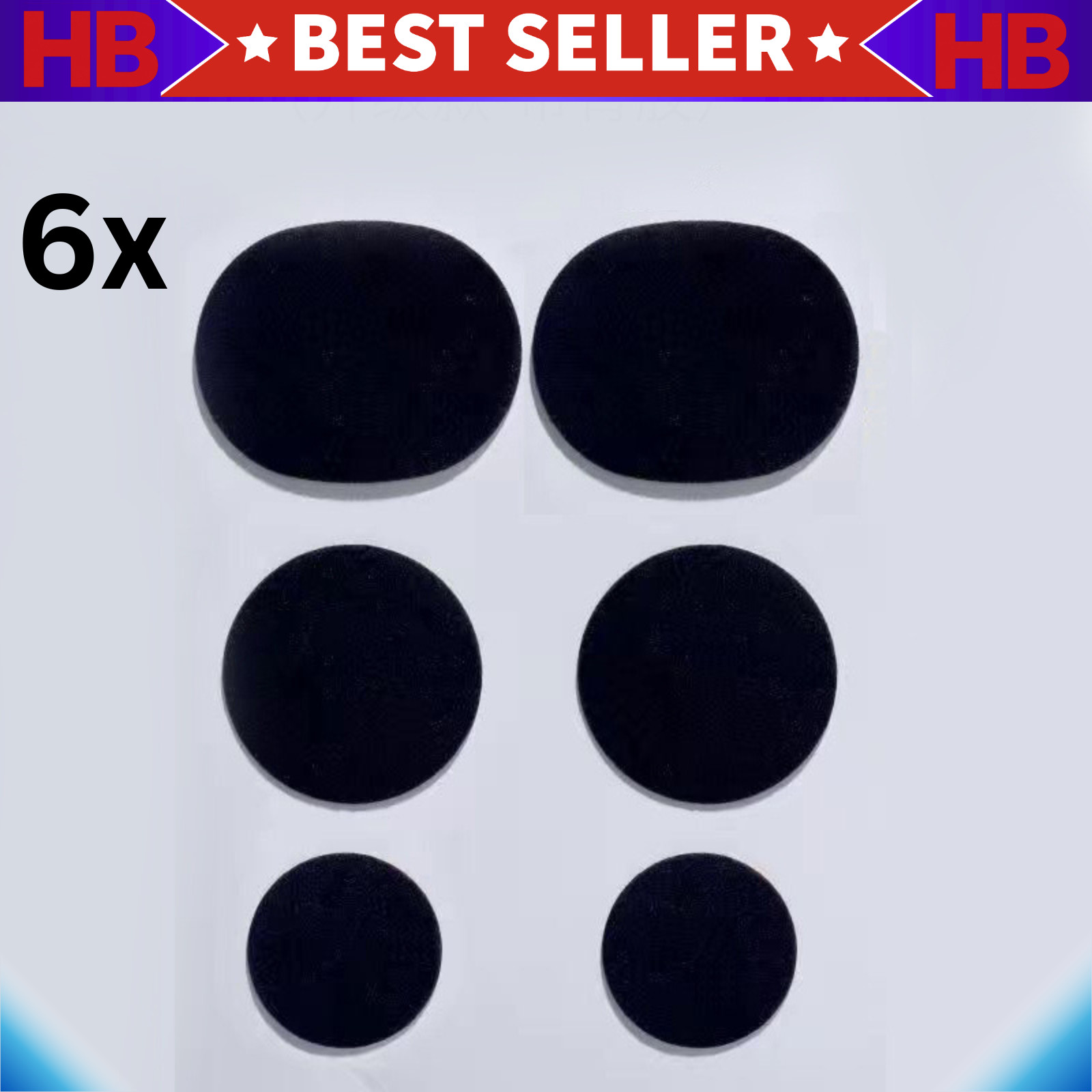 6PCS Sports Shoe Heel Protector Anti Wear Repair Patch Insoles Pad