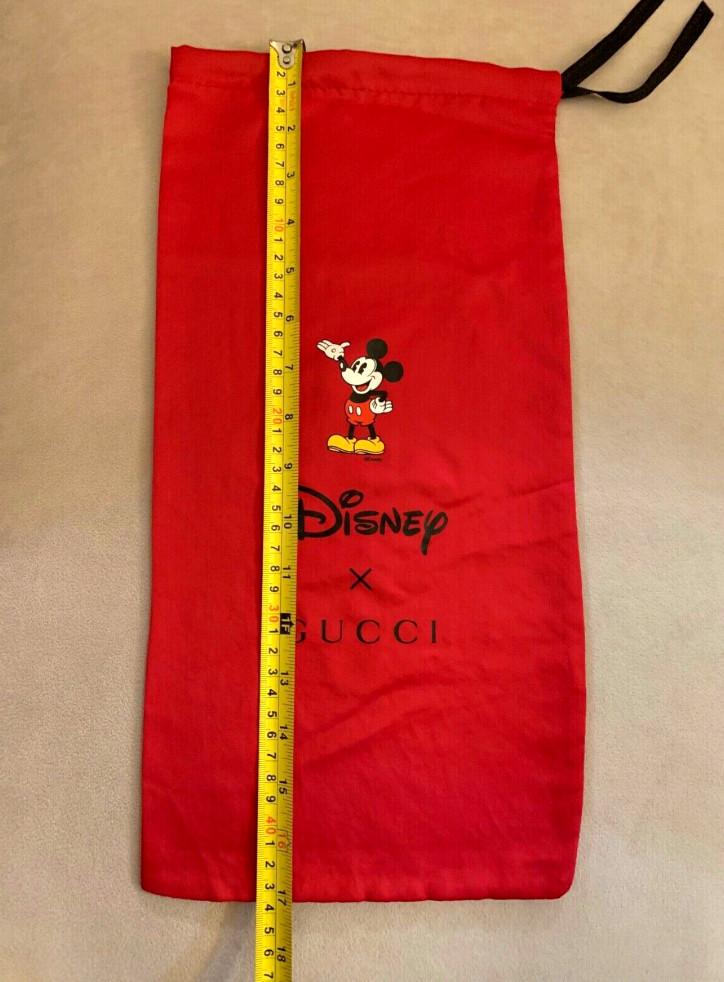 GUCCI X DISNEY MICKEY MOUSE COLLABORATION Dust Bag 17″H x 8.75″W NEW LIMITED ED!