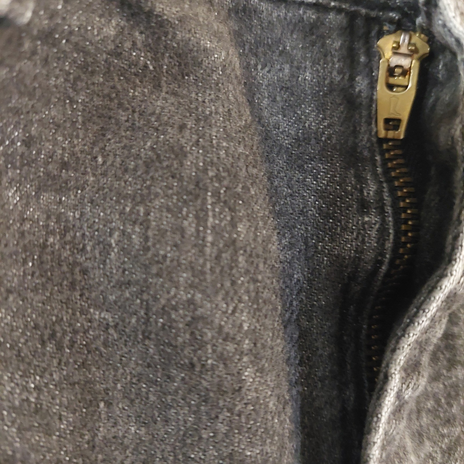 Vintage Wrangler Authentic Jeans Men’s 37×30 Charcoal Wash Straight Leg Denim