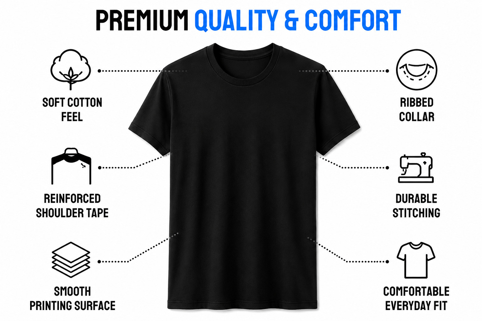 Custom Personalized T-Shirt Photo Text Logo DTF Print Cotton Tee Men Women
